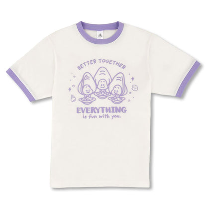 Young Oyster White Ringer Short Sleeve T-Shirt
