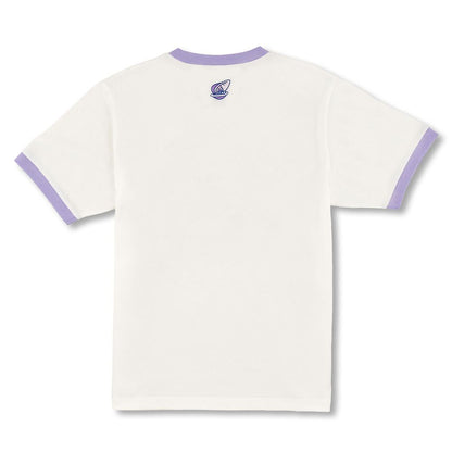 Young Oyster White Ringer Short Sleeve T-Shirt