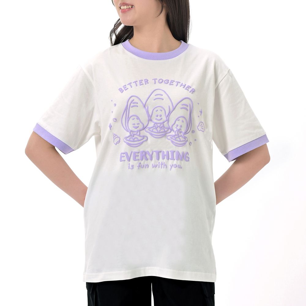 Young Oyster White Ringer Short Sleeve T-Shirt