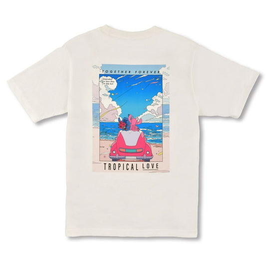 Disney Stitch & Angel White Short Sleeve T-Shirt