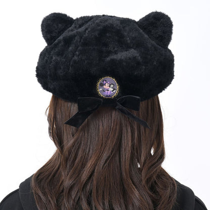 Minnie Mouse and Figaro Cat Ear Beret