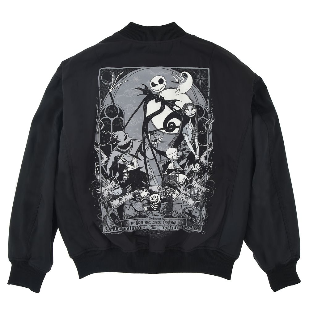Tim Burton's The Nightmare Before Christmas Bomber Jacket Fashion Collection