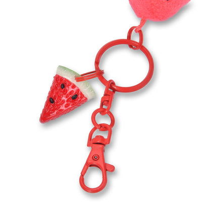 Chip Watermelon Plush Keychain
