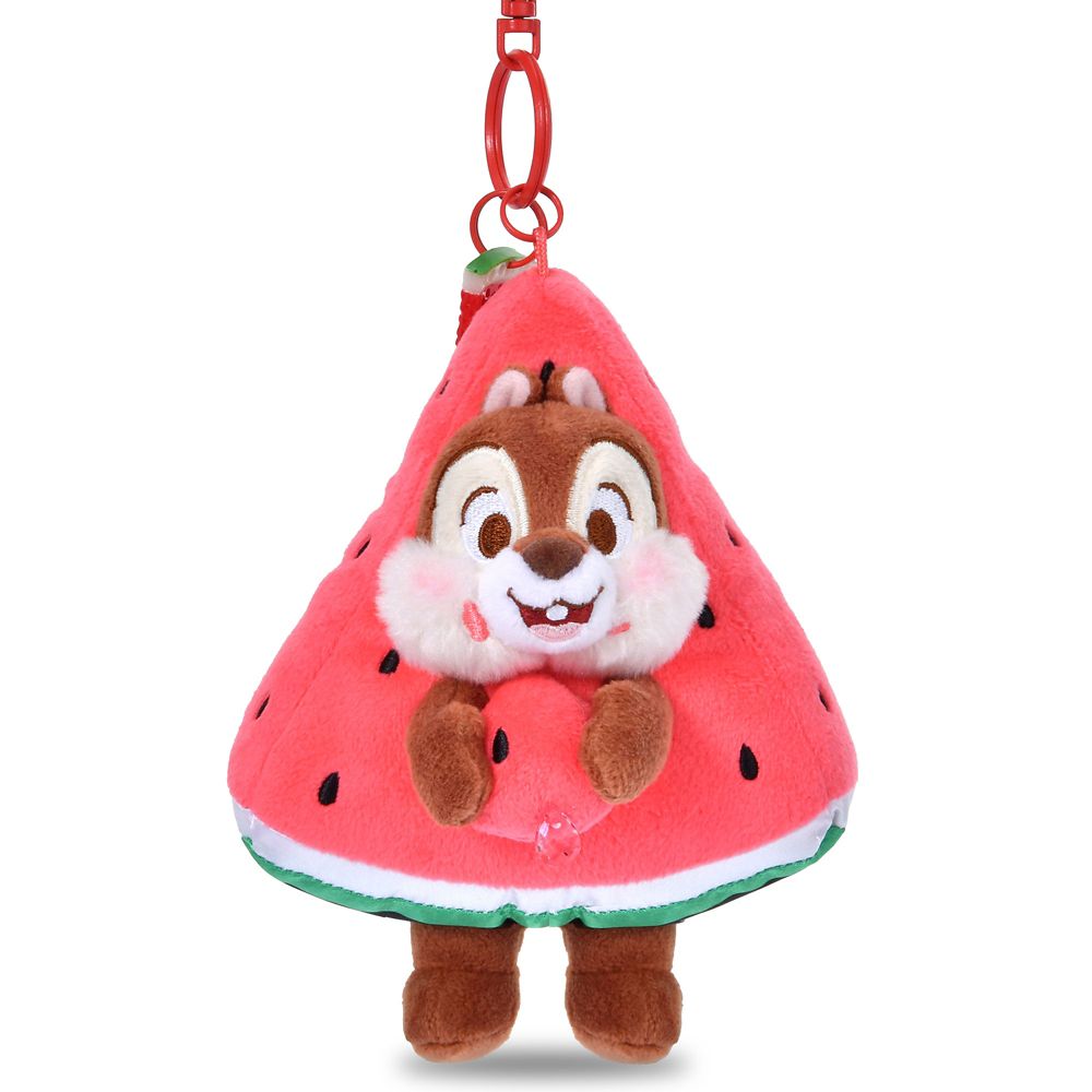 Chip Watermelon Plush Keychain