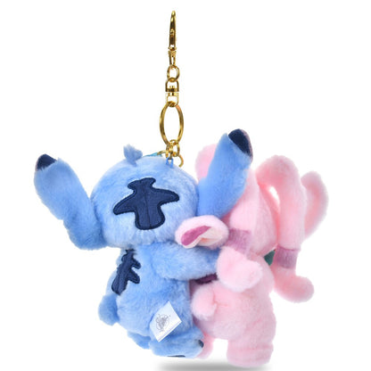 Disney Stitch & Angel Plush Keychain