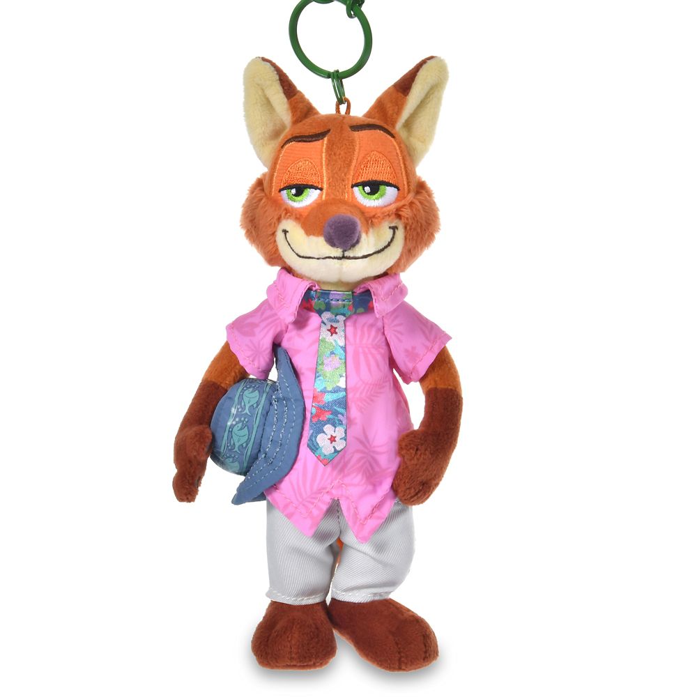 Zootopia 2 Nick Wilde Plush Keychain TROPICAL ZOOTOPIA