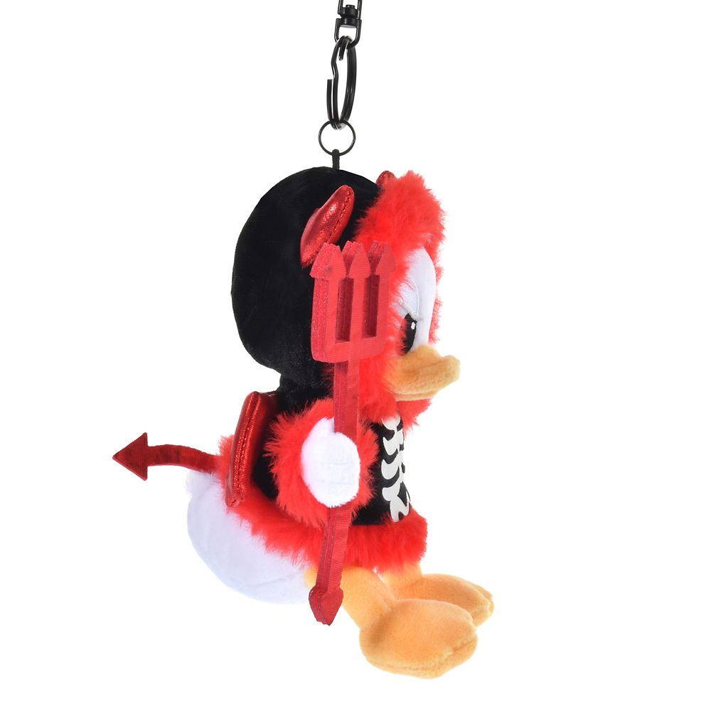 Disney Halloween Donald Duck Plush Keychain - View 3