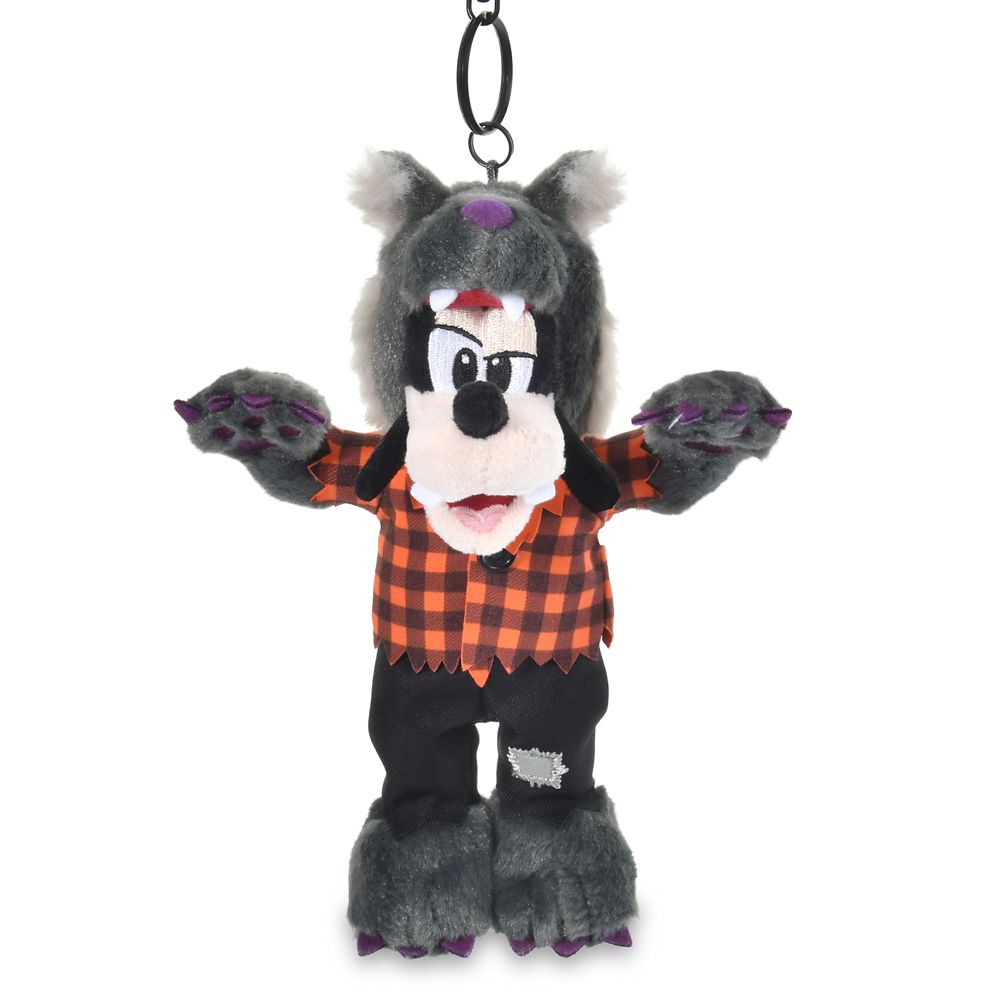 Disney Halloween Goofy Plush Keychain