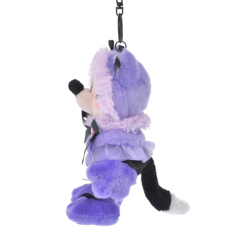 Minnie Mouse CAT MINNIE AND FIGARO Plush Keychain