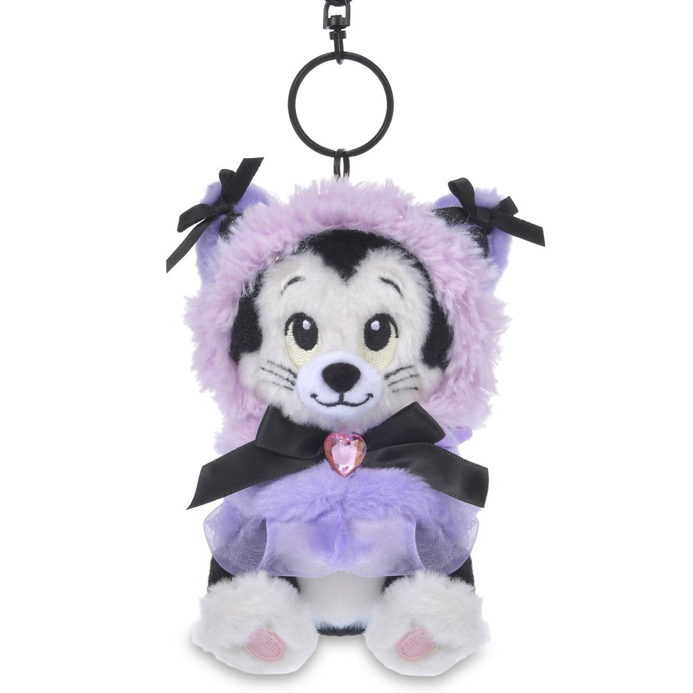 Figaro CAT MINNIE AND FIGARO Plush Keychain