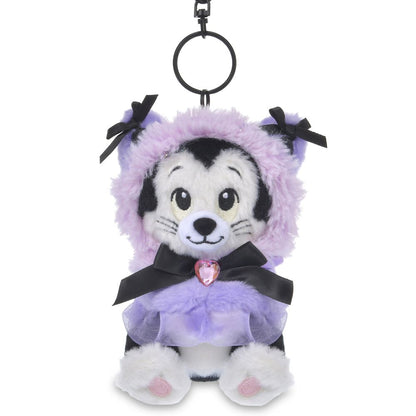 Figaro CAT MINNIE AND FIGARO Plush Keychain