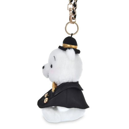 Winnie the Pooh Plush Keychain KURONOHI - BLACK STYLE