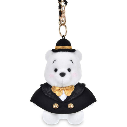 Winnie the Pooh KURONOHI Black Style Plush Keychain