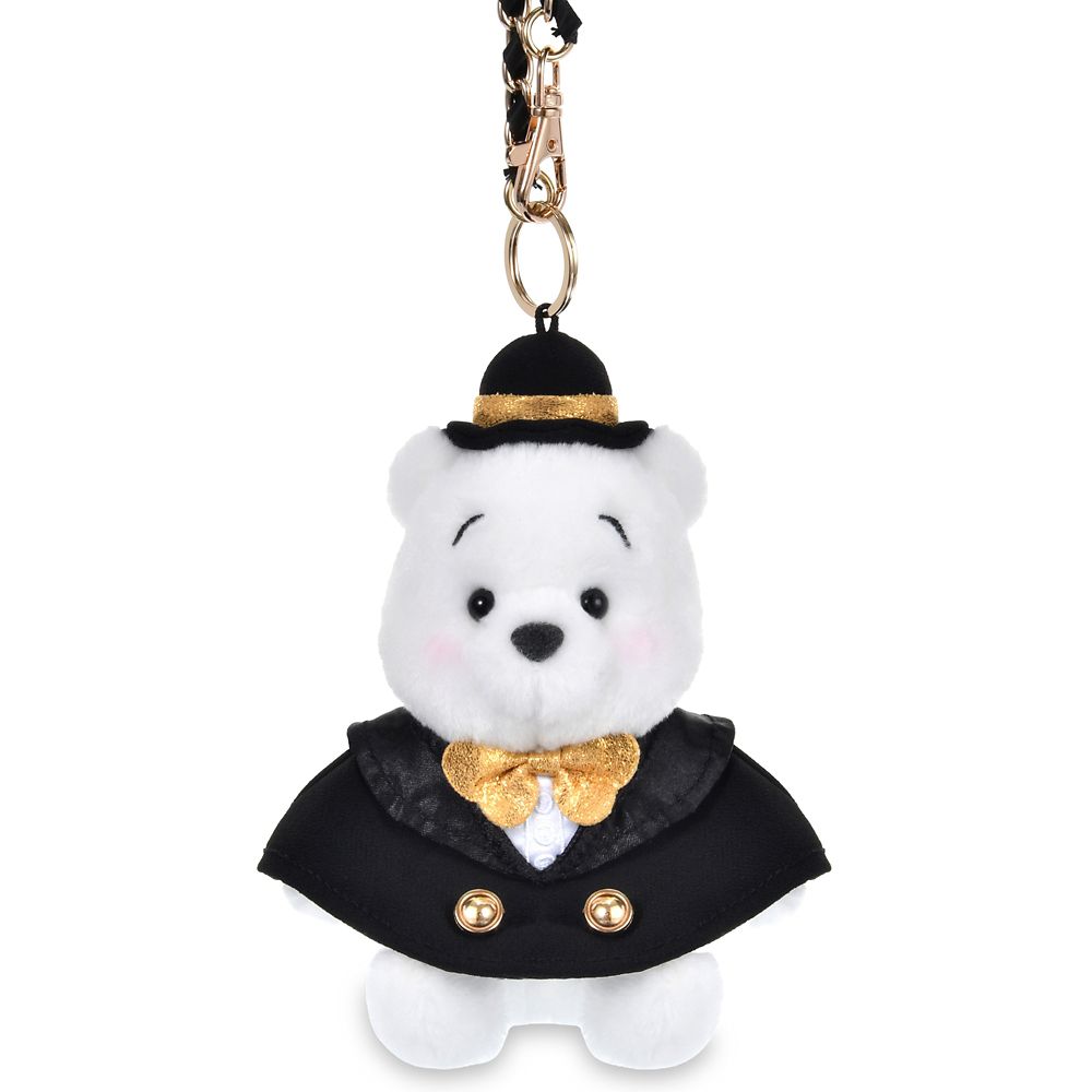 Winnie the Pooh Plush Keychain KURONOHI - BLACK STYLE