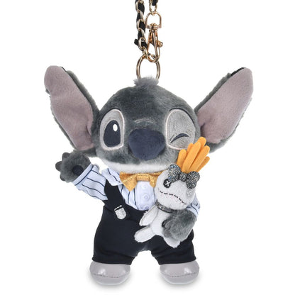 Stitch & Scrump Plush Keychain KURONOHI - BLACK STYLE