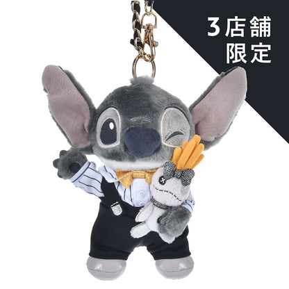 Stitch & Scrump Plush Keychain KURONOHI - BLACK STYLE