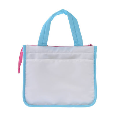 Stitch & Angel Insulated Tote and Drawstring Pouch Set with Charm