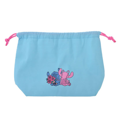 Stitch & Angel Insulated Tote and Drawstring Pouch Set with Charm
