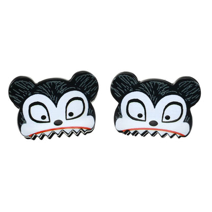 Vampire Teddy Mini Hair Clip Set