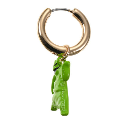 The Nightmare Before Christmas Oogie Boogie 2-Way Hoop Earrings