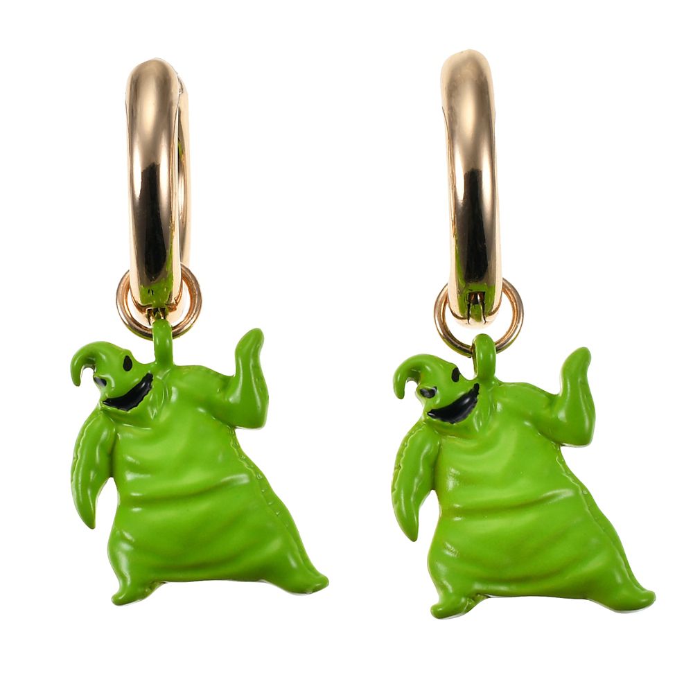 The Nightmare Before Christmas Oogie Boogie 2-Way Hoop Earrings