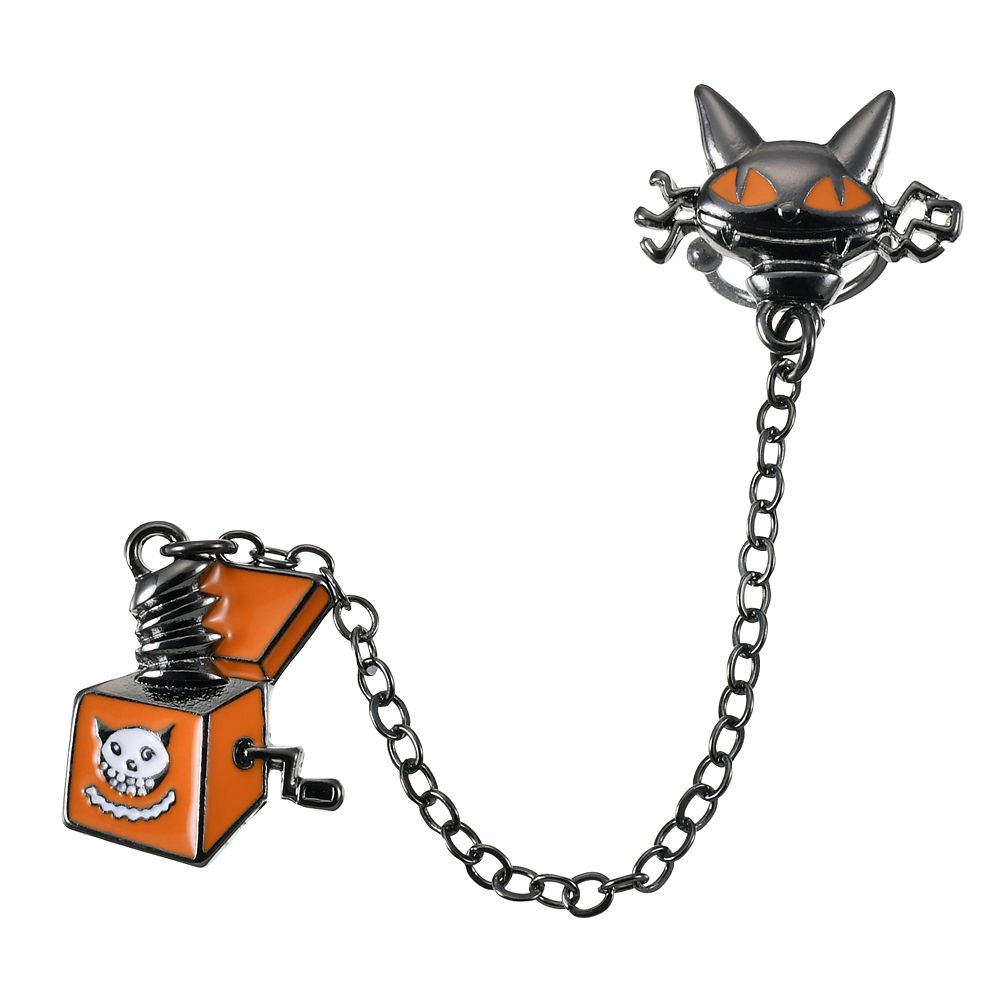 The Nightmare Before Christmas Jack-in-the-Box Single Earring & Ear Cuff