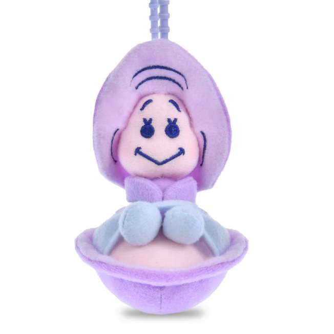 Young Oyster Plush Keychain Smile