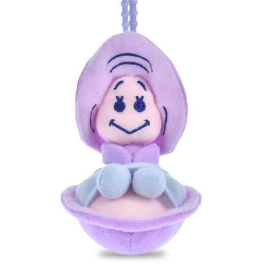 Young Oyster Plush Keychain Smile