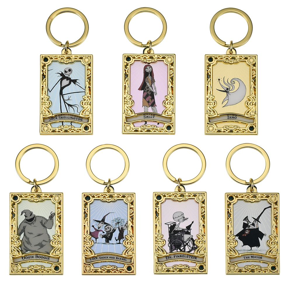The Nightmare Before Christmas Secret Tarot Keychain