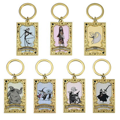 The Nightmare Before Christmas Secret Tarot Keychain