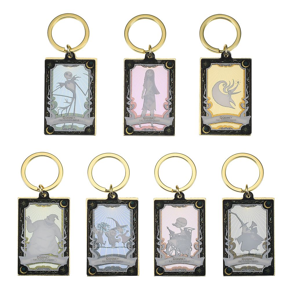 The Nightmare Before Christmas Secret Tarot Keychain