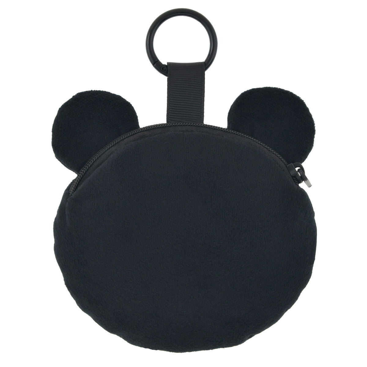 Vampire Teddy Face Pouch with Carabiner