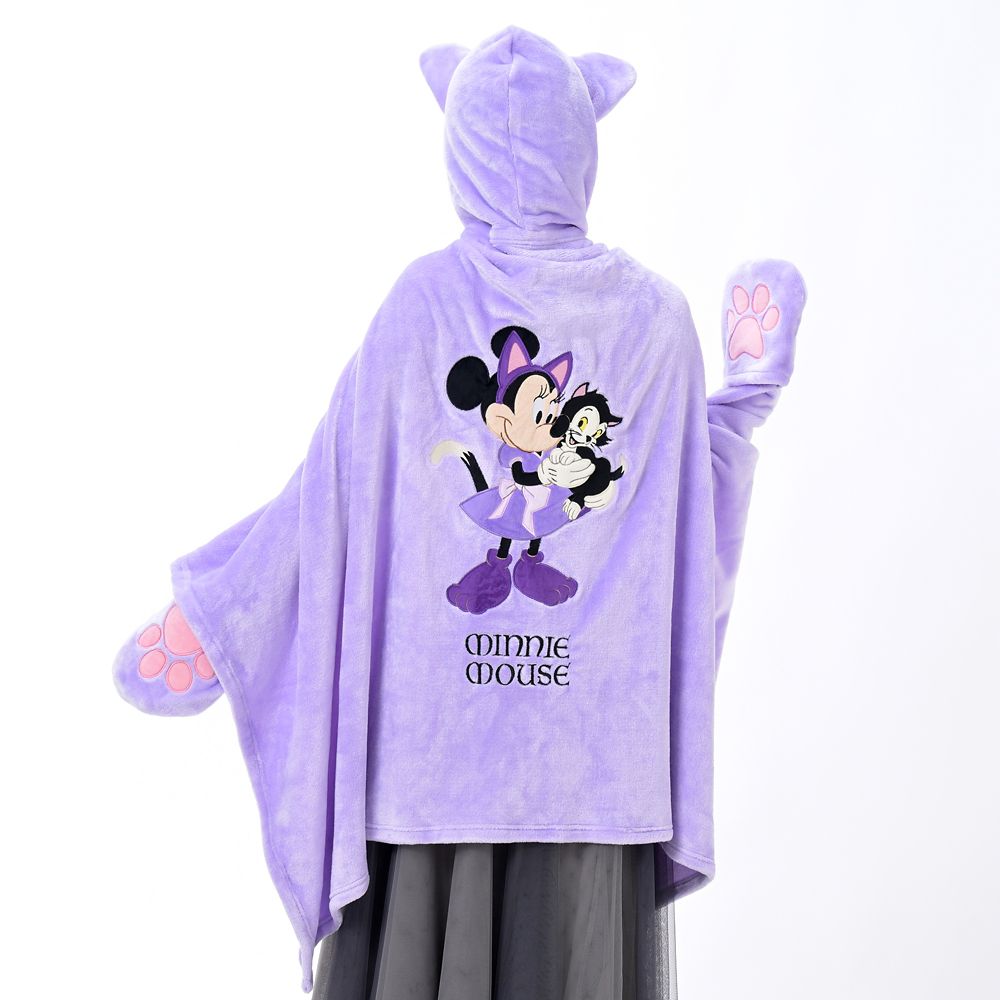 Minnie & Figaro Hooded Blanket