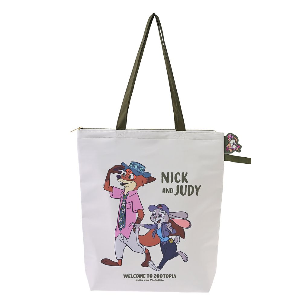 Zootopia Judy Hopps and Nick Wilde Insulated Tote Bag TROPICAL ZOOTOPIA