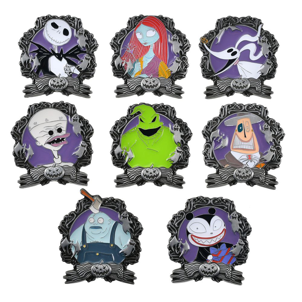 The Nightmare Before Christmas Secret Pin Badge Set