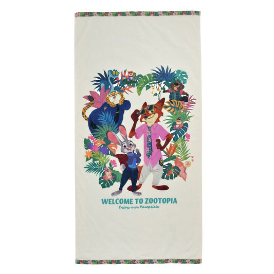 Zootopia 2 Bath Towel TROPICAL ZOOTOPIA
