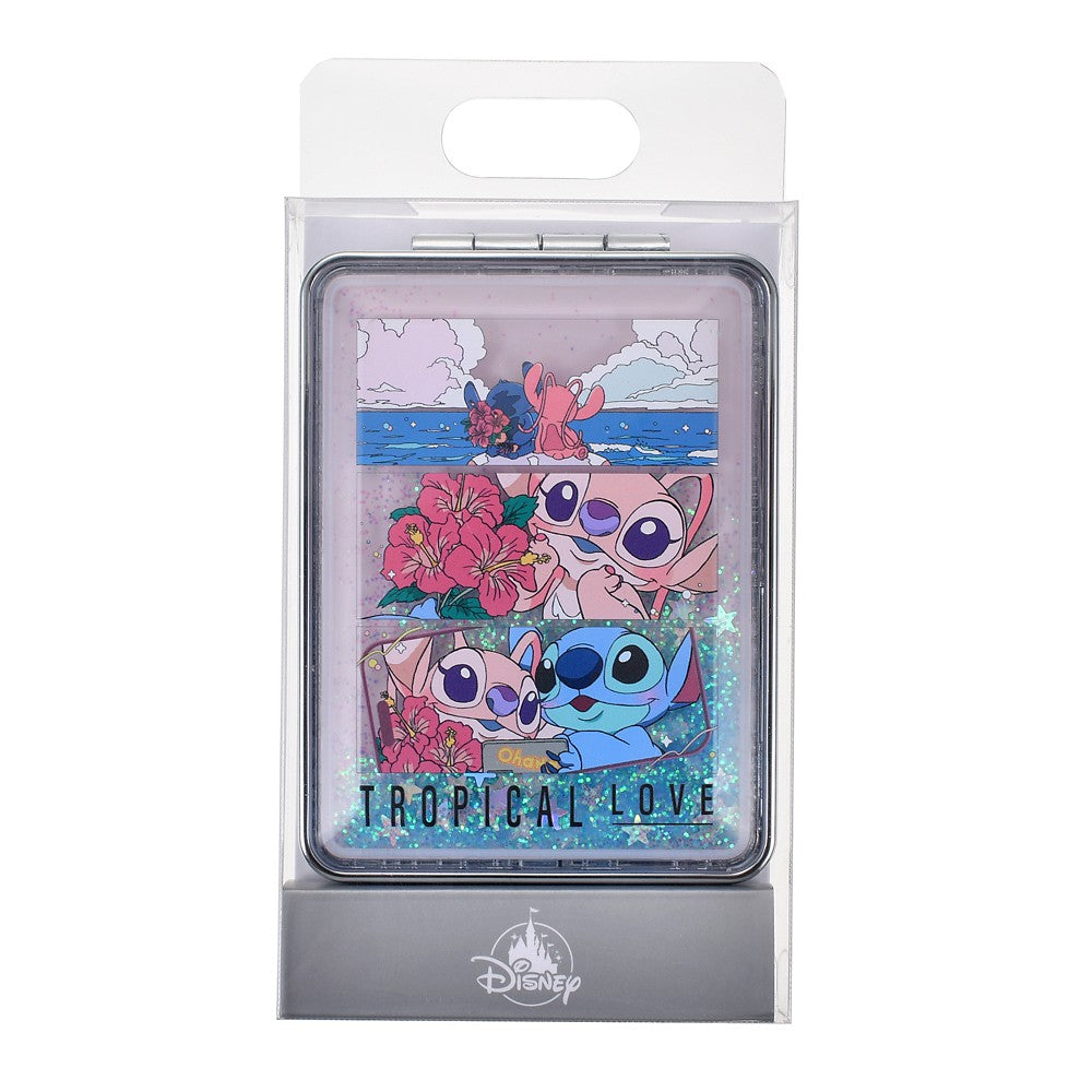 Disney Stitch & Angel Water-Filled Hand Mirror