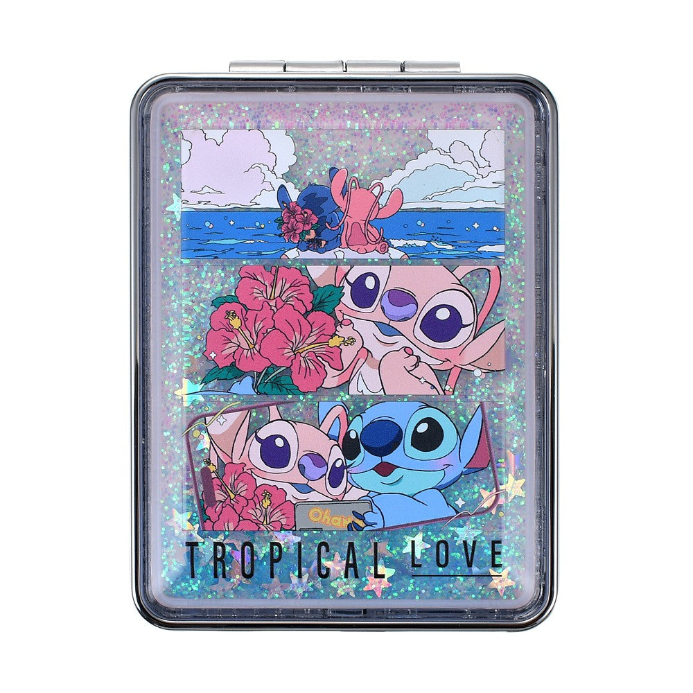 Disney Stitch & Angel Water-Filled Hand Mirror
