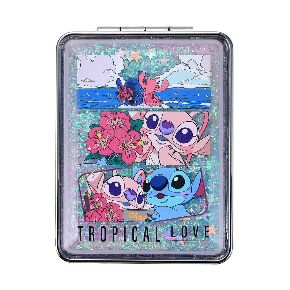 Disney Stitch & Angel Water-Filled Hand Mirror