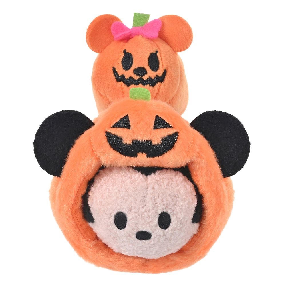 Mickey Mouse Halloween Pumpkin TSUM TSUM Mini Plush