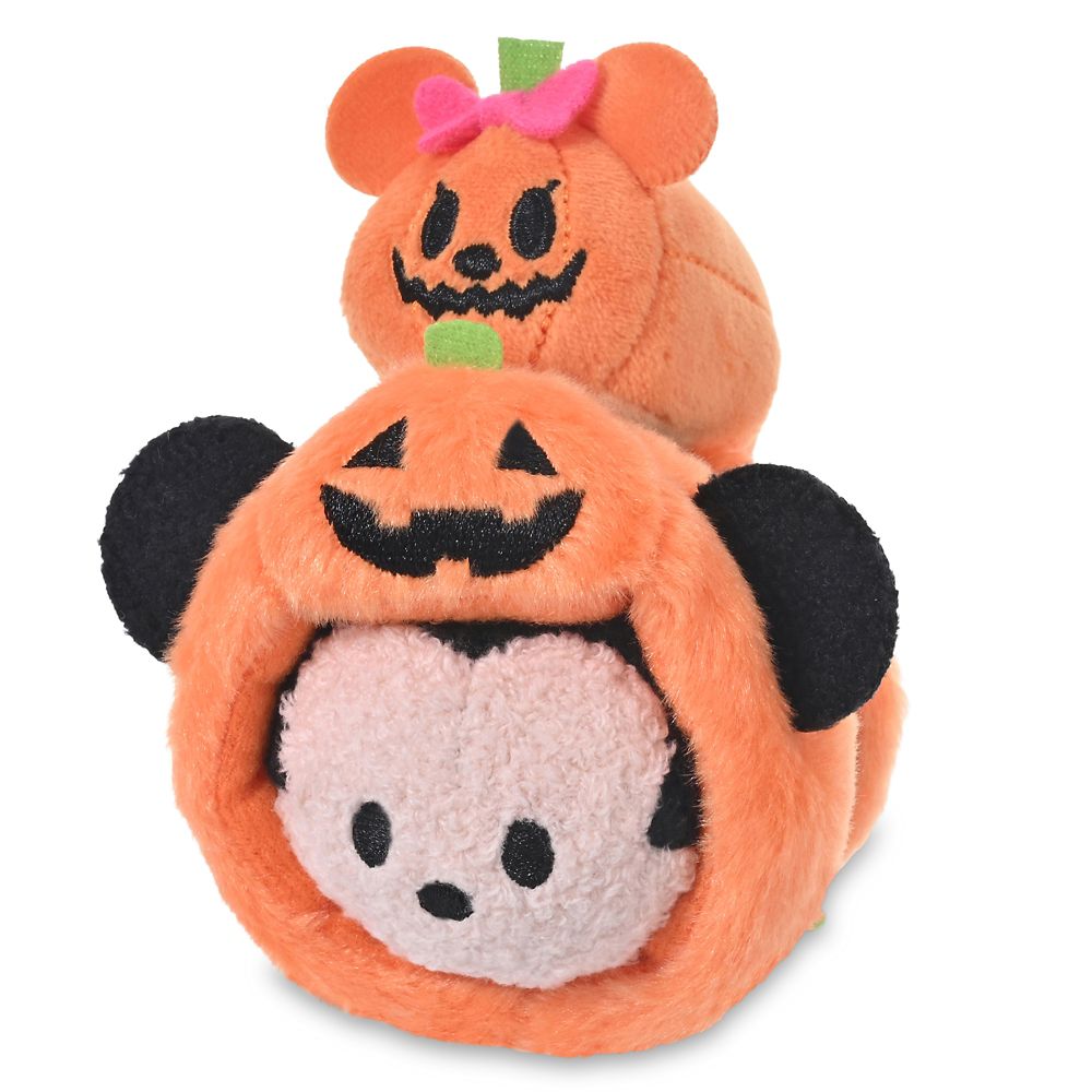 Mickey Mouse Halloween Pumpkin TSUM TSUM Mini Plush