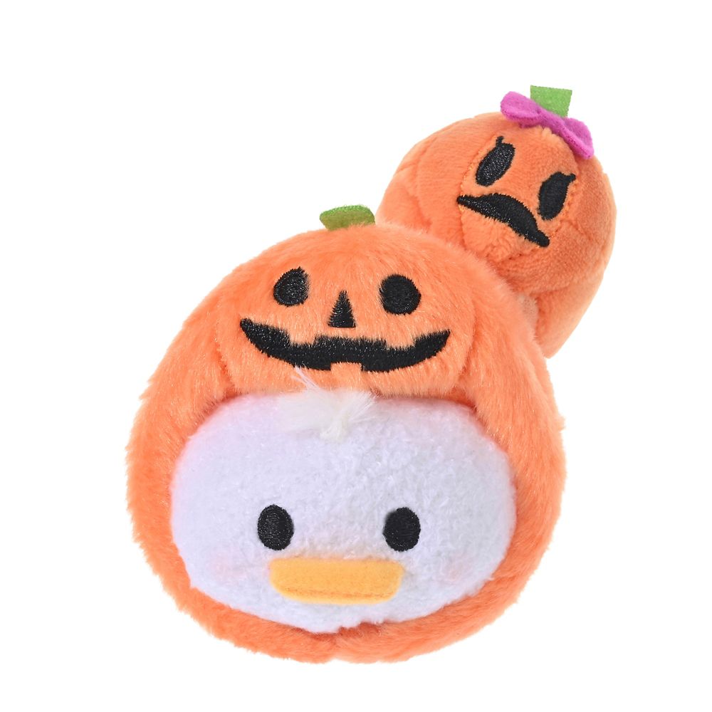 Donald Duck Halloween Pumpkin TSUM TSUM Mini Plush