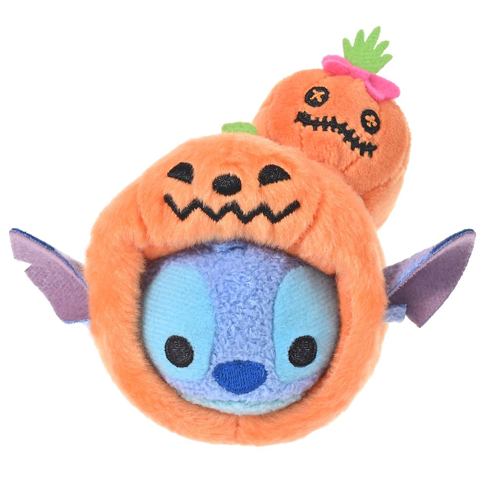 Stitch Halloween Pumpkin TSUM TSUM Mini Plush