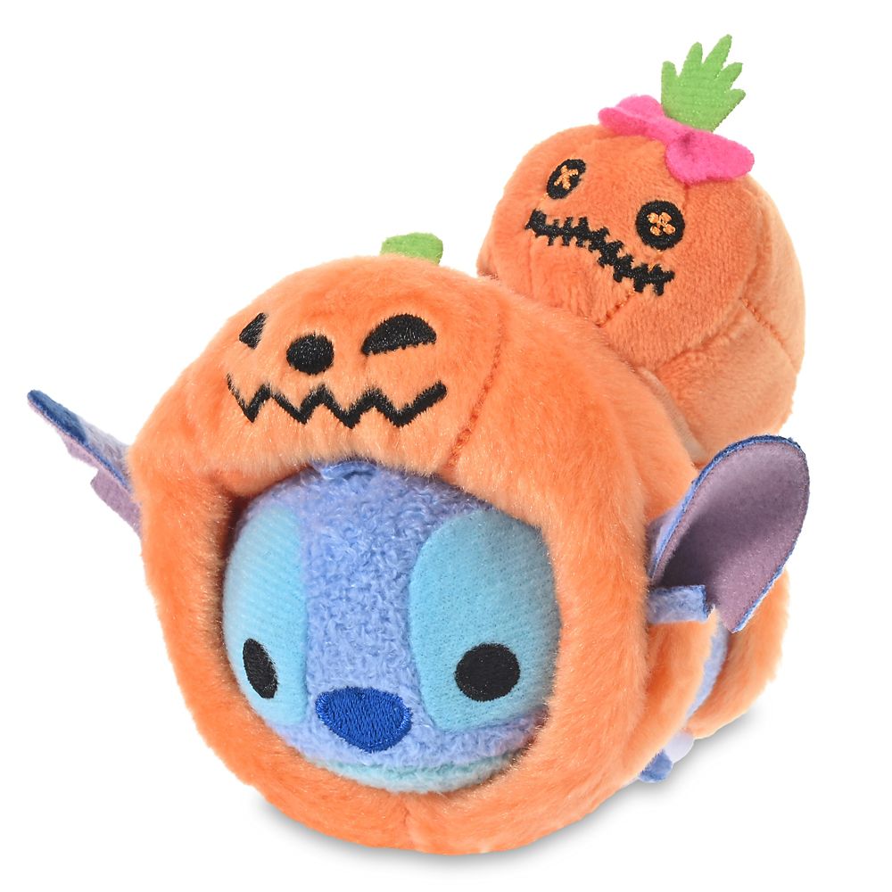 Stitch Halloween Pumpkin TSUM TSUM Mini Plush