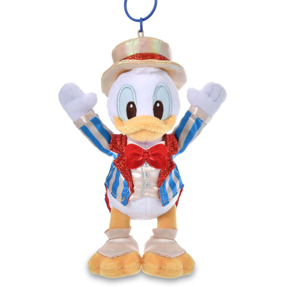 Donald Duck Shinsaibashi PARCO Grand Opening Plush Keychain