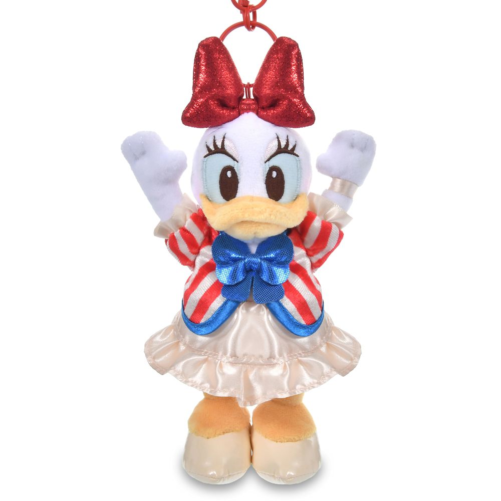 Daisy Duck Plush Keychain Shinsaibashi PARCO Grand Opening