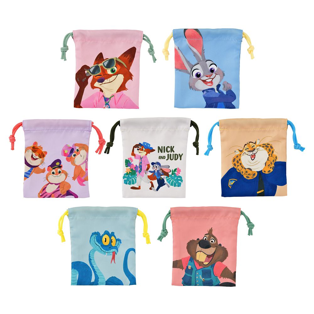 Zootopia 2 Secret Drawstring Bag – Tropical Zootopia
