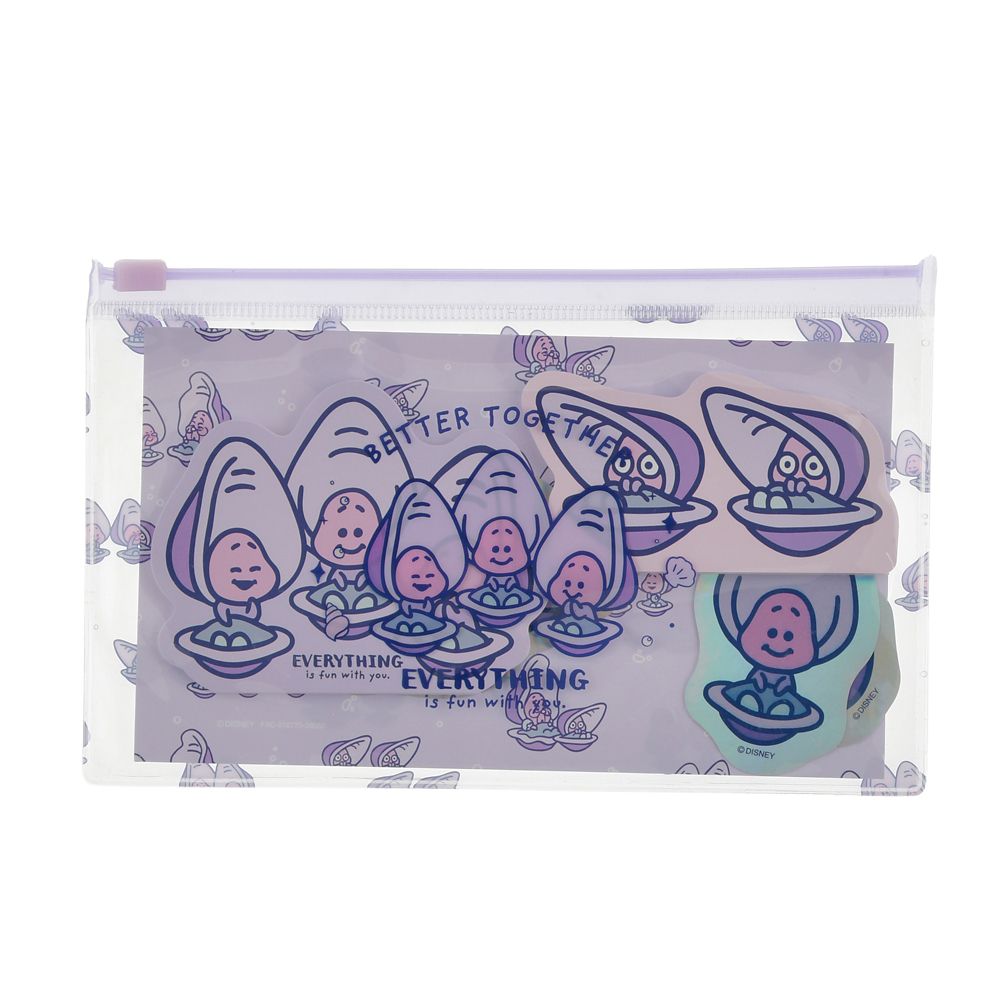 Young Oyster & Mother Oyster Memo and Sticker Set in Case