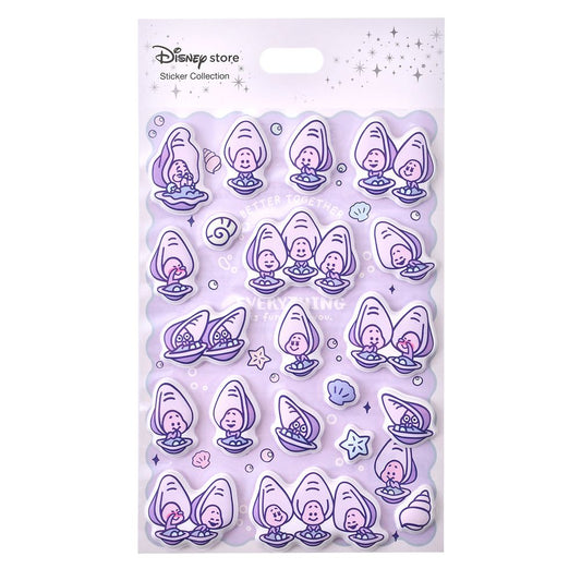 Disney Young Oyster and Old Oyster Die-Cut Puffy Sticker Collection BABY OYSTERS 2026