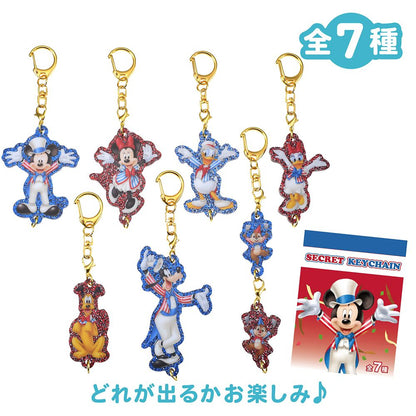 Mickey & Friends Shinsaibashi Parco Limited Secret Keychain